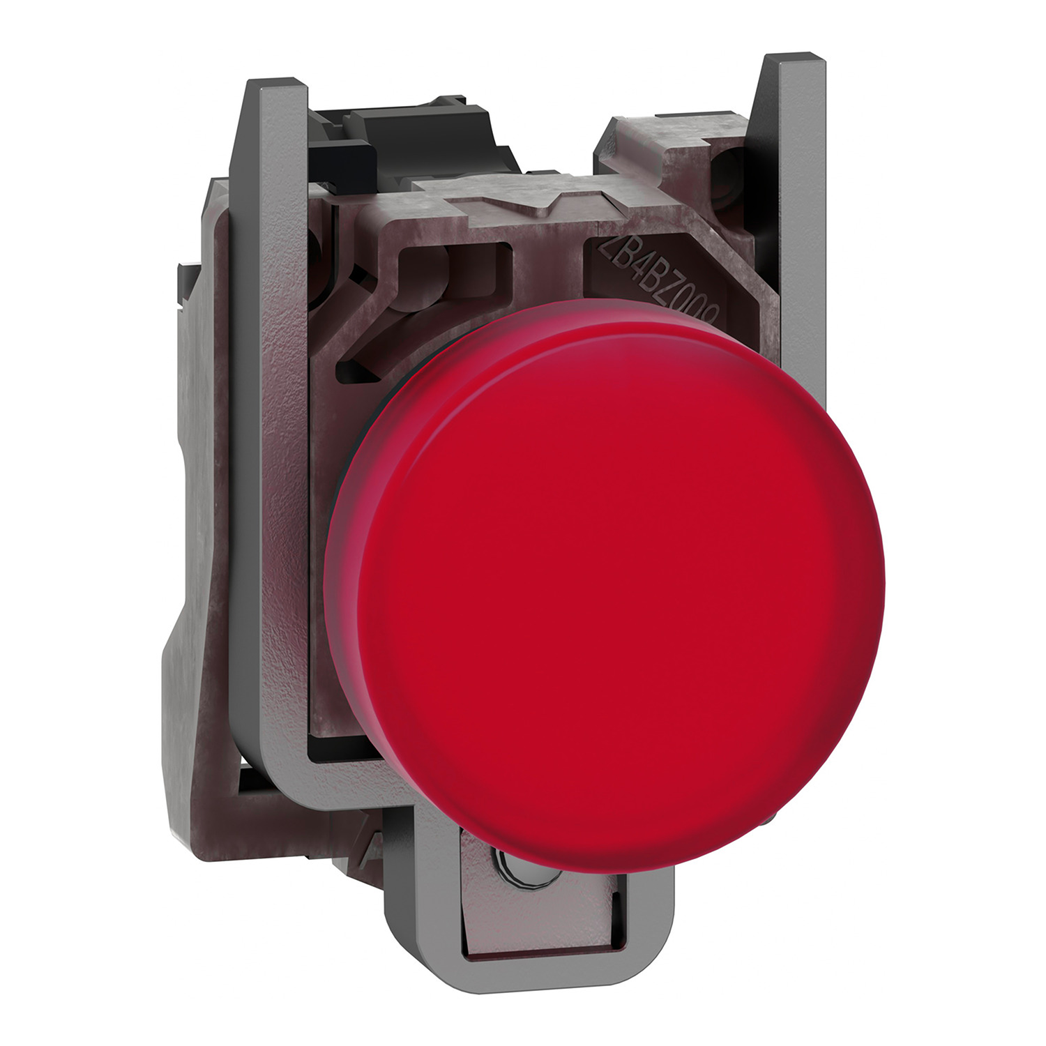 Luz piloto redonda rojo Ø 22mm, IP65, LED integrado, 120 V XB4BVG4 SCHNEIDER